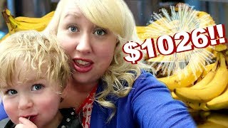 WE'RE GOING BANANAS 🍌LARGE FAMILY GROCERY HAUL COSTCO WALMART WE'RE GOING BANANAS 🍌LARGE FAMILY GROCERY HAUL COSTCO WALMART