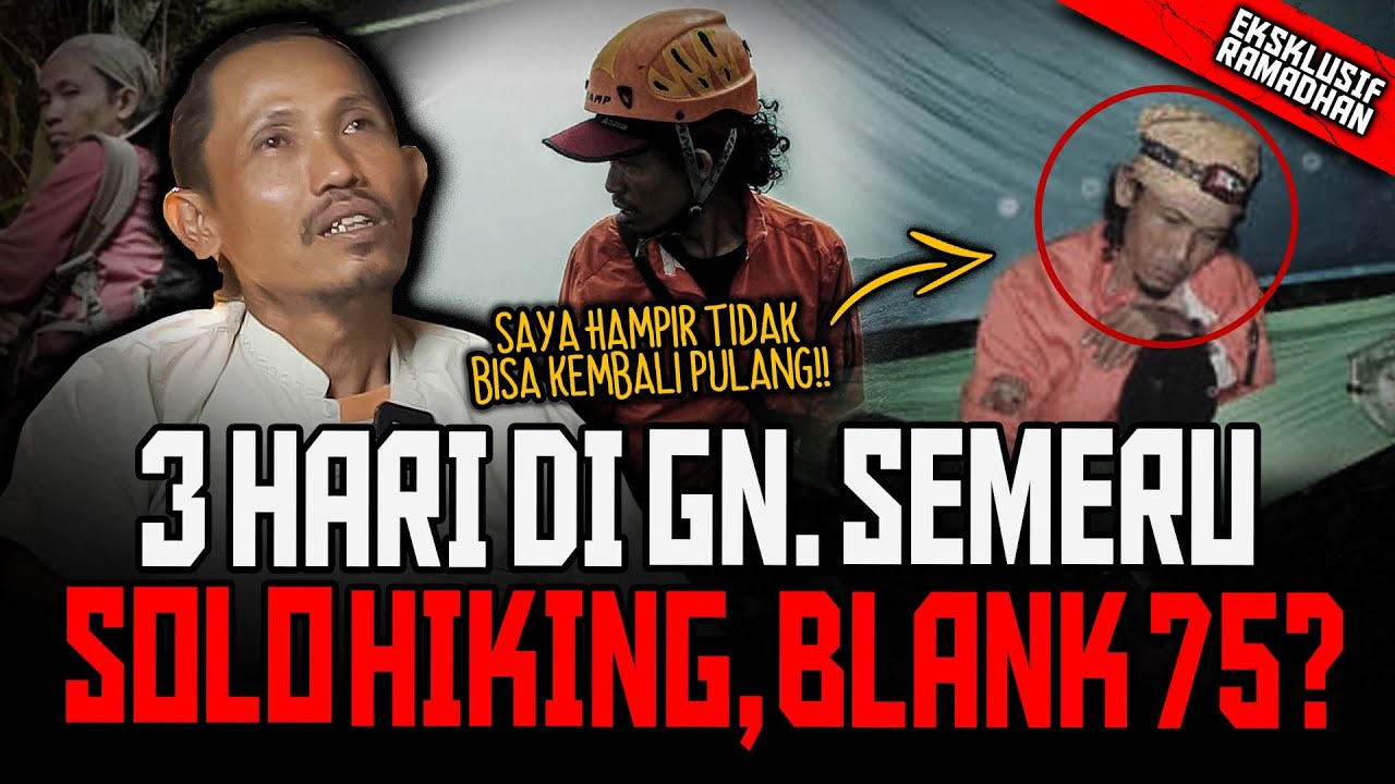 INI ORANG JANGAN DISURUH CERITA HOROR !! ISINYA DAGING SEMUA !! SOLO HIKING KE GUNUNG SEMERU w/ SUGI