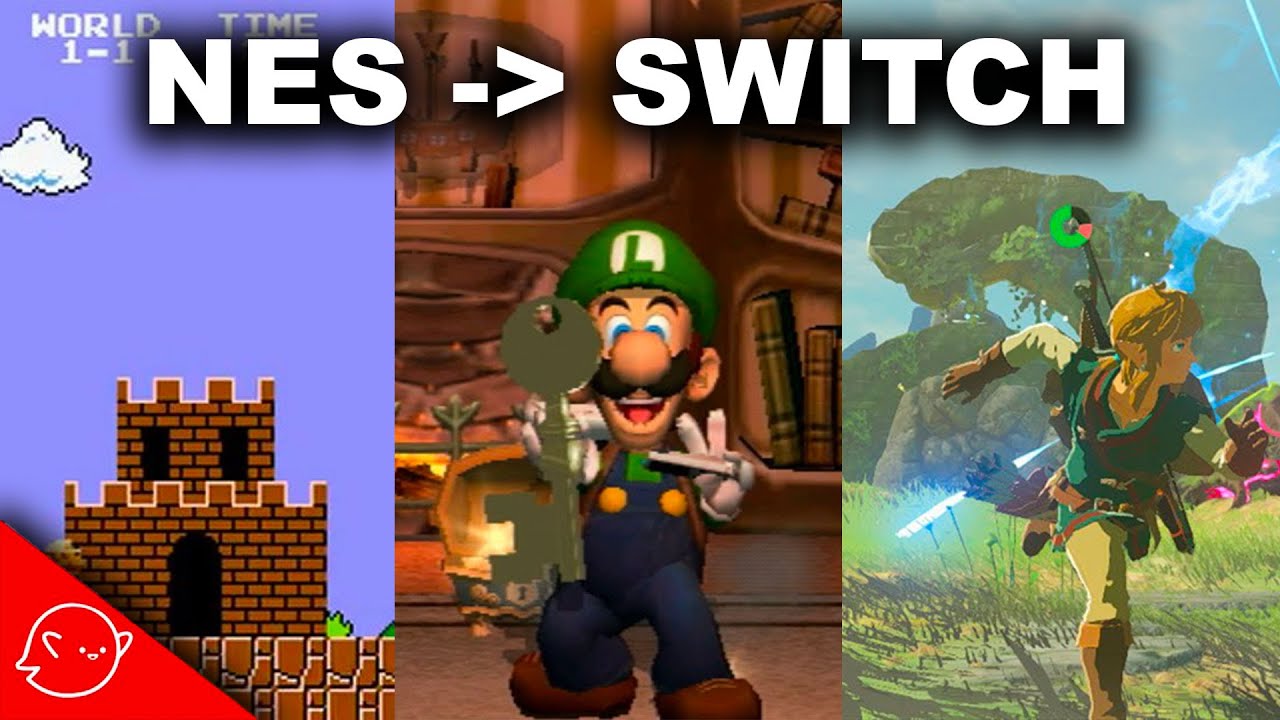 J’ai REJOUÉ à TOUS LES JEUX de LANCEMENT des CONSOLES NINTENDO !