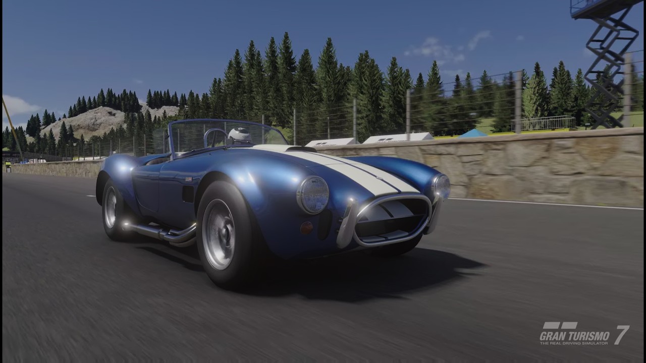 Gran Turismo 7 | 3rd music rally | Trail Mountain Circuit | AC Cobra ...