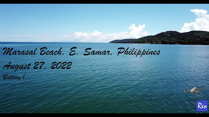 Drone Flight:  Marasal Beach, E. Samar, Philippines