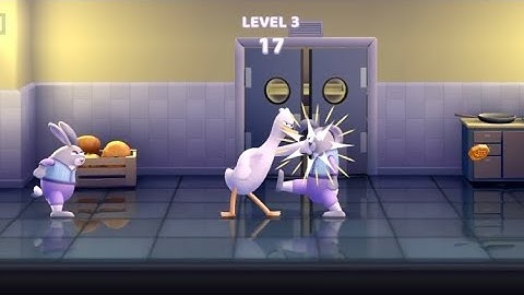 Android game Punch kick duck level 3