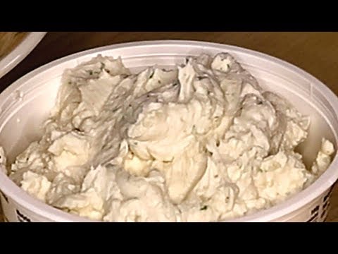 Come rendere Vegan Aglio & Erbe Formaggio a pasta molle (simile a Boursin)