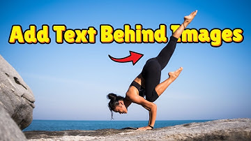 Add Text Behind / Inside ANY Image in Minutes with This Canva Hack!