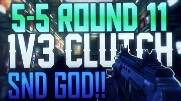 1v3 Clutch in Round 11! - Black Ops 3 4v4 UMG