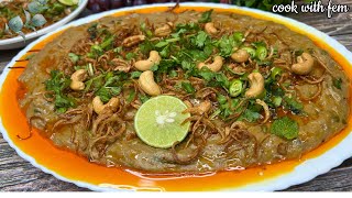World Famous PISTA HOUSE HALEEM Recipe At Home | Hyderabadi Mutton Haleem Recipe Complete Video