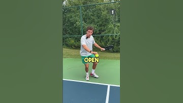 How To Generate Power On Your Serve ☄️🔋 #pickleball #pickleballtips #shorts