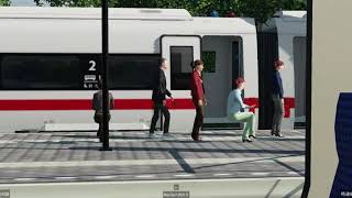 【 Cab ride 】Transport Fever 2 train ride BR 422 and ICE 4