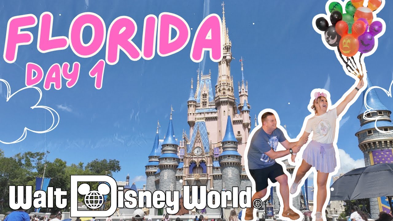 Florida Day 1 | Magic Kingdom Vlog | Happily Ever After Fireworks & Starlight Parade