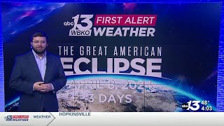 The latest forecast for viewing the eclipse Monday