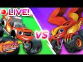 🔴 LIVE: Blaze vs. Blaze Ultimate Rescues Marathon! | Blaze and the Monster Machines