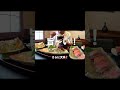[ #Shorts ]超お殿様御膳！握り寿司天丼・アジの刺身天ぷら定食に桜えびのかき揚げ[咀嚼音 飯テロ 外食 動画]豪華ランチを食べるオヤジJapan寿司屋