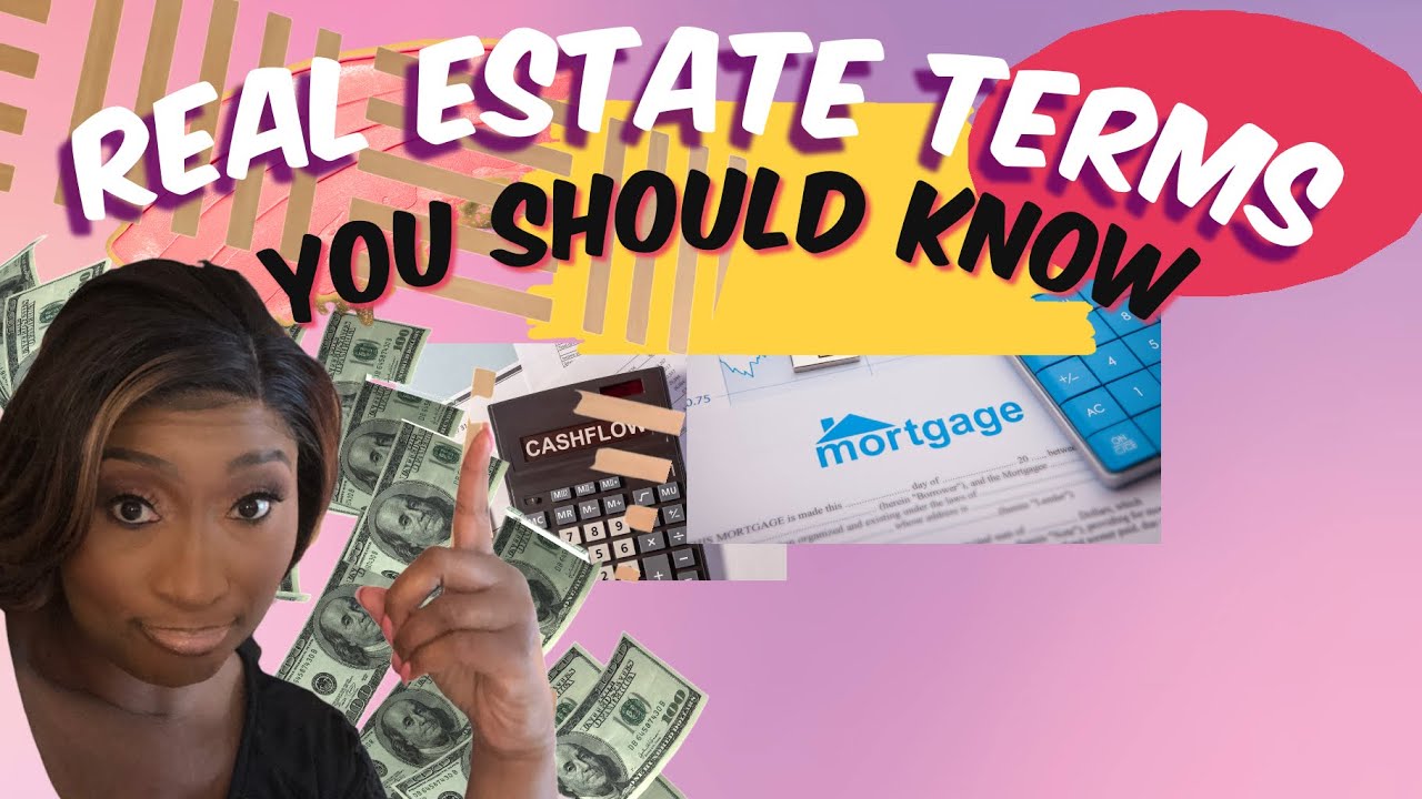 REAL ESTATE TERMS YOU SHOULD KNOW ! Vocabulary for Beginners. YouTube