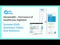 AkraHealth | Cloud-Based EMR Software, Telehealth &amp; Online Doctor Consultation Platform #healthtech