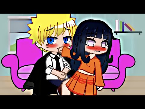 Stop wiping my kisses Hinata 💢  | meme | Naruto | Gacha