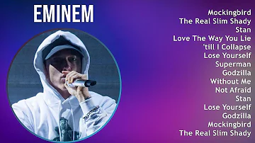 Eminem 2024 MIX Grandes Exitos - Mockingbird, The Real Slim Shady, Stan, Love The Way You Lie