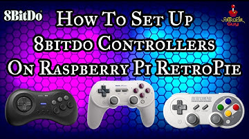 How To Set Up 8bitdo Bluetooth Controllers On Raspberry Pi RetroPie Systems - RetroPie Guy