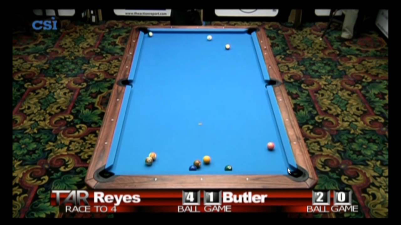 2011 US Open Onepocket - Efren Reyes-Brian Butler (Part 2)