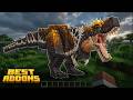 TOP 10 BEST DINOSAUR ADDONS for MINECRAFT TOP 10 BEST DINOSAUR ADDONS for MINECRAFT