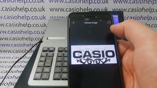 How To Program Graphic Logo Receipt Header On Casio Cash Register With Casio ECR+ Smartphone App screenshot 5