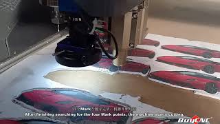 Tutorial of Mark Control System How to Use Oscillating Knife with Vision Cutting System CCD Function