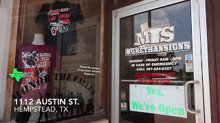 More Than Signs (Hempstead, TX)