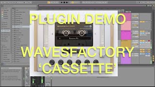 Wavesfactory Cassette plugin demo. Does it sound like a real cassette?