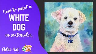 Paint a WHITE DOG in Watercolor screenshot 5