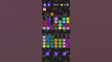 Ball Sort Master Level 651 #ballsortmaster #ballsortmastersolution #puzzlegame #gaming #games