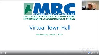MRC Virtual Town Hall - June 17, 2020