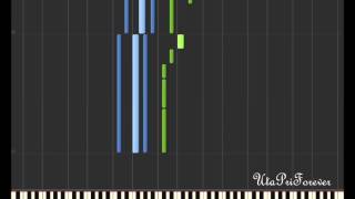 Synthesia Brothers Conflict Ed 14 To 1 - Asahina Brothers Juli Piano Tutorial Easy