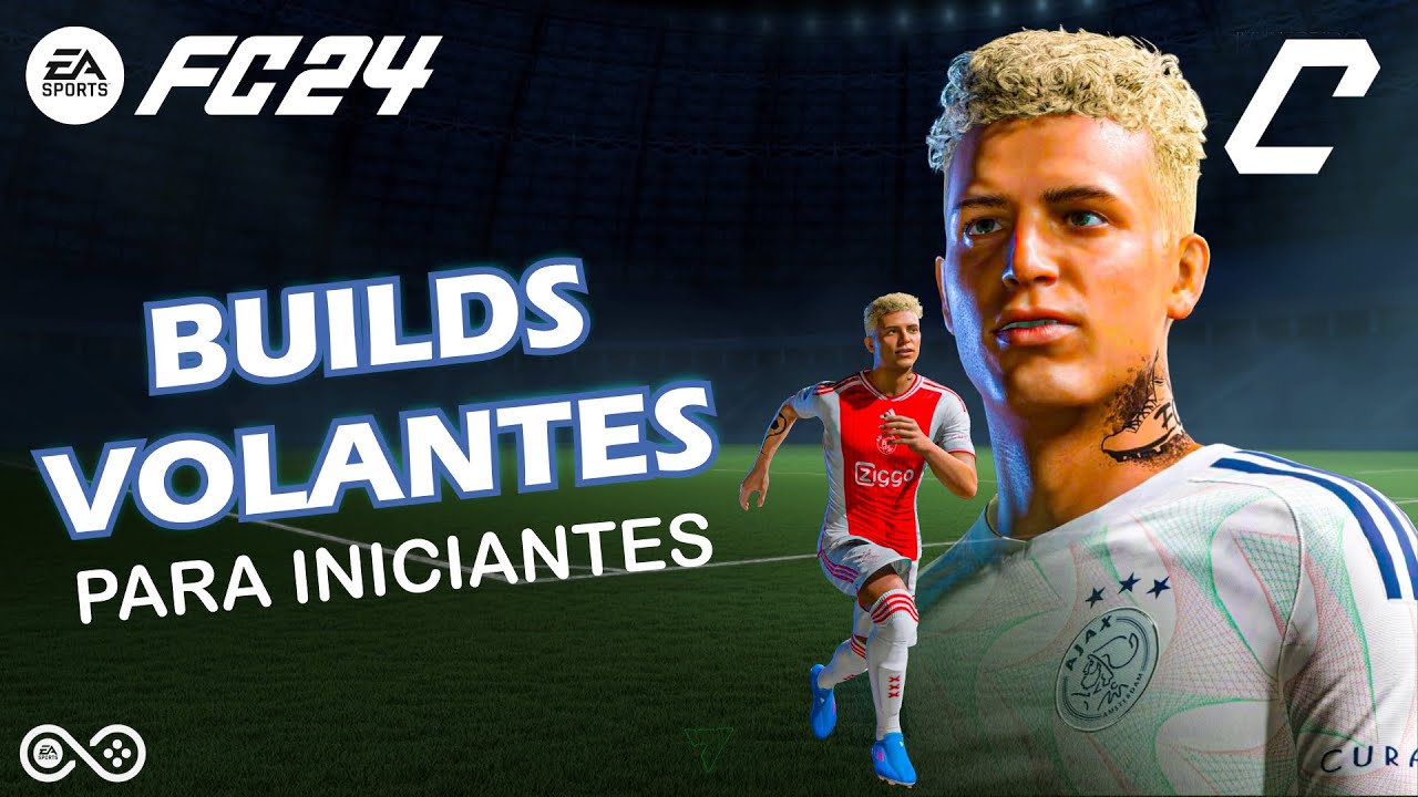 ⚽🎮 EA FC 24 CLUBS - BUILDS MEIAS - CENTRAIS ( NÍVEL 50 ). 🎮⚽ 