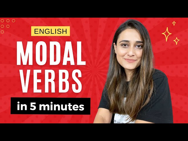 Learn Modal Verbs in 5 minutes - English Modal Verbs with usage and examples class=