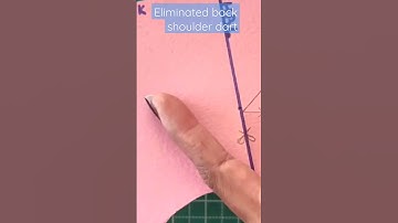 Eliminated back shoulder dart