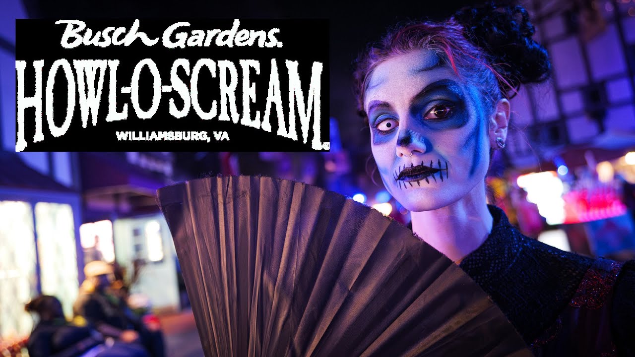 Howl-O-Scream 2025! | Busch Gardens Williamsburg - YouTube