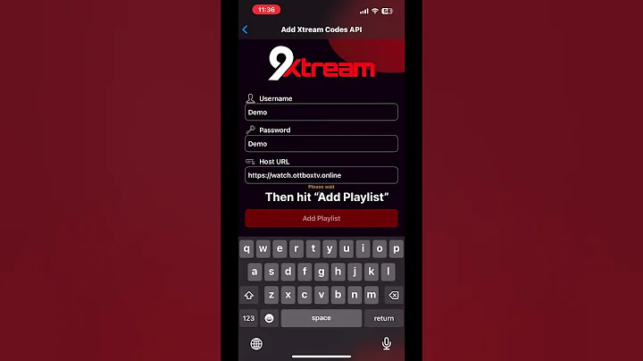 9Xtream Player (iphone) Tutorial By Ottboxtv