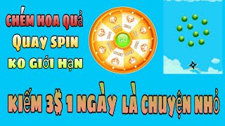 App mới chém hoa quả, quay spin min rút 3$ cực ngon | Support Kiếm Tiền screenshot 4