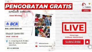 PENGOBATAN GRATIS WILAYAH KALIDERES - JAKARTA BARAT | YAYASAN DAMARIS PANCASILA INDONESIA