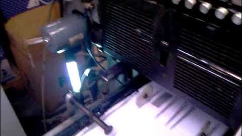 FOR SALE WD winkler dunnebier 212 envelope printing machine 2 color