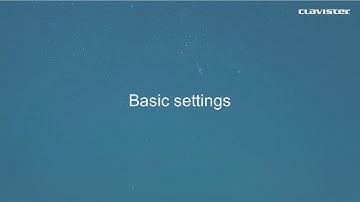 How-Tos: Basic Settings