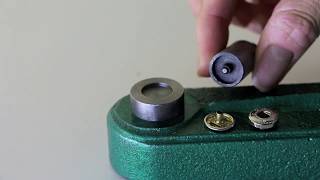 How to Install Fashion Spring Metal Snaps with KAM Professional Press