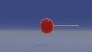 Balloon pop simulation using Blender.