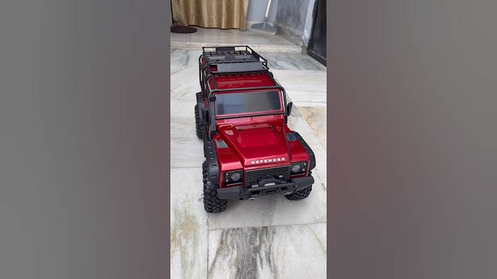 RC Traxxas TRX-4 Defender Car 🔥🔥 #rccar #trx4 #shorts #unboxing