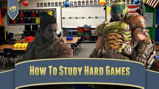 How to Study Hard Games | Critical Thought, #gamedesign #gamedev #indiedev