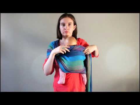 Ringsling Tutorial w/Newborn & Toddler