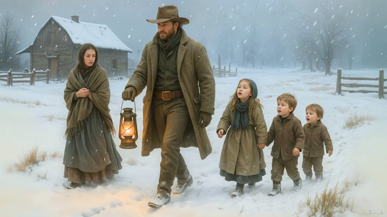 “Le Bûcheron Solitaire et la Veuve : Une Nouvelle Famille”