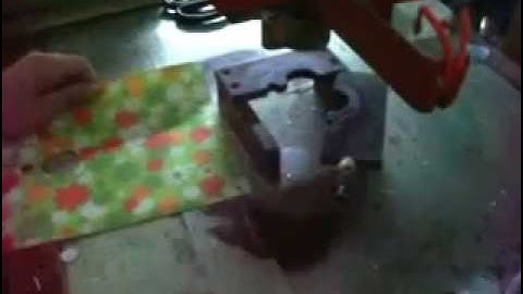 Automatic Level Arch File making machine (Step 4 ZY- 5000 Double pneumatic high frequency machine)