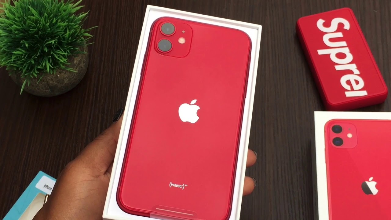 Unboxing Iphone 11 Product Red By A Sneakerhead Youtube