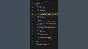 LangChainGo Project YAML File Explained! #docker #langchain #dockertutorial
