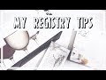 WEDDING REGISTRY TIPS + BRIDAL SHOWER MINI HAUL | Moriah Robinson